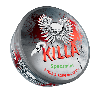KILLA KILLA KILLA | SPEARMINT Buy Killa Spearmint Nicotine Pouches - SnusHotline.com