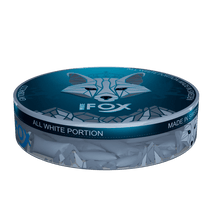 Load image into Gallery viewer, WHITE FOX WHITE FOX White Fox Slim All White Portion White Fox Nicotine Pouches - Buy Online at Snus Hotline
