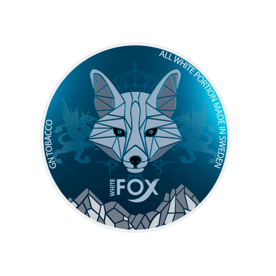 WHITE FOX WHITE FOX White Fox Slim All White Portion White Fox Nicotine Pouches - Buy Online at Snus Hotline