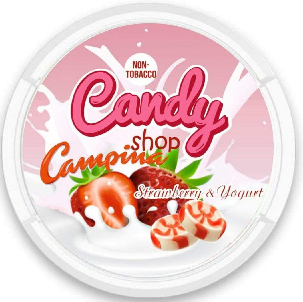 SNUS HOTLINE CANDY SHOP CANDY SHOP | CAMPINO STRAWBERRY & YOGURT CANDY SHOP | CAMPINO STRAWBERRY & YOGURT | EUROPES LARGEST SNUS STORE
