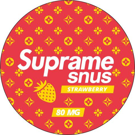 SNUS HOTLINE SUPREME 1 Tub SUPREME | STRAWBERRY | NICOPODS